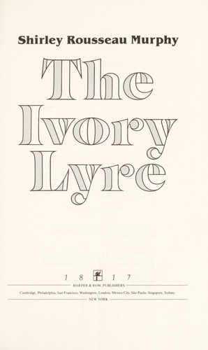 Cover of The ivory lyre
