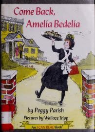 Cover of Come Back, Amelia Bedelia