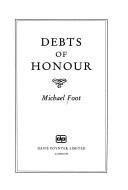 Cover of Debts of honour