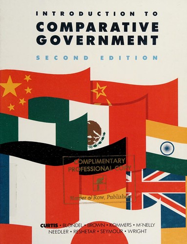 Cover of Introduction to comparative government