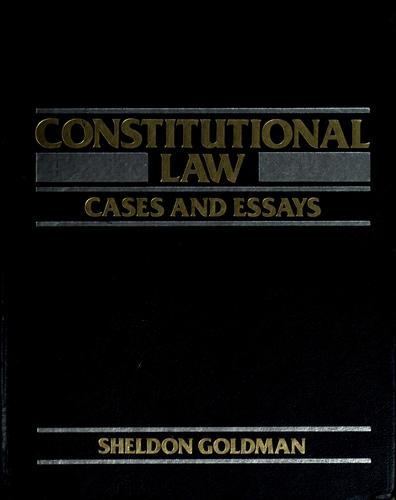 Cover of Constitutional law