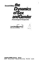 Cover of The Dynamics of Sex and Gender