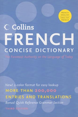 Cover of Collins French Concise Dictionary, 3e