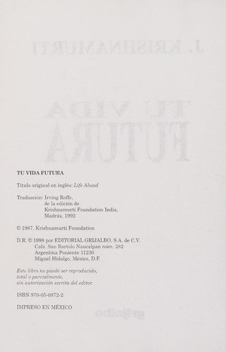Cover of Life Ahead