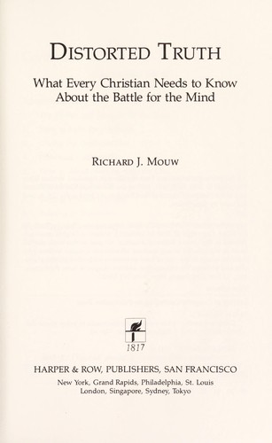 Cover of Distorted Truth