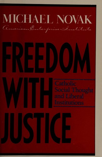 Cover of Freedom with justice