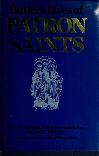 Cover of Butler's Lives of patron saints