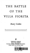 Cover of The battle of the Villa Fiorita