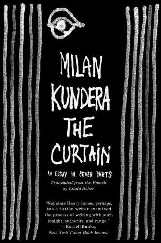 Cover of The Curtain: An Essay in Seven Parts – Literary Criticism and Philosophy of the Novel by Milan Kundera