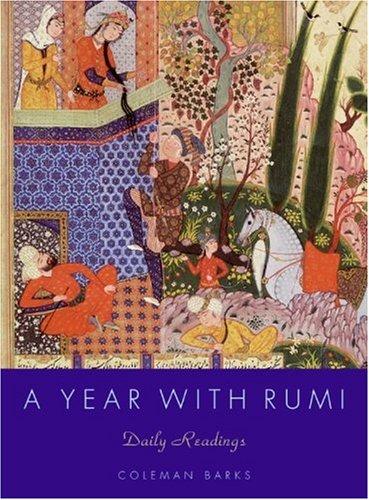 Cover of A year with Rumi
