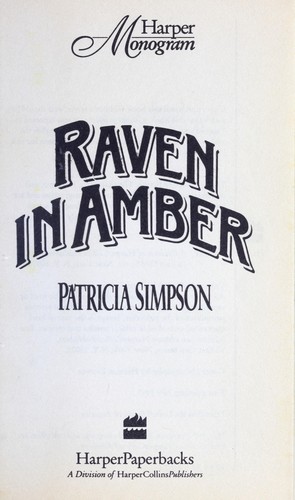 Cover of Raven in amber