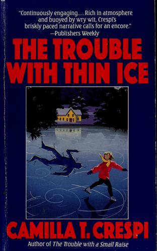Cover of The Trouble With Thin Ice (Simona Griffo Mysteries