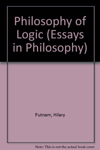 Cover of Philosophy of logic