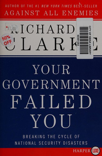 Cover of Your Government Failed You LP