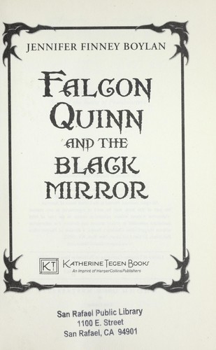 Cover of Falcon Quinn and the Black Mirror