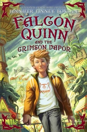 Cover of Falcon Quinn and the crimson vapor