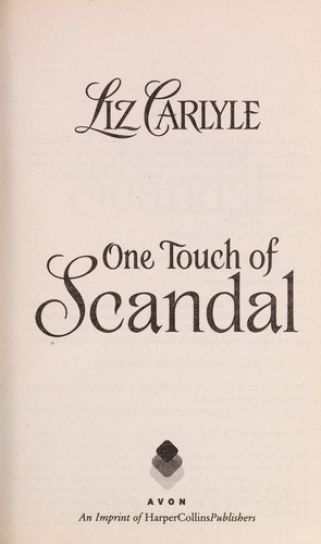 Cover of One touch of scandal