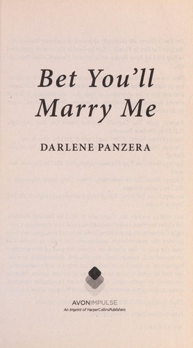 Cover of Bet you'll marry me