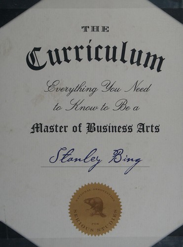 Cover of The curriculum