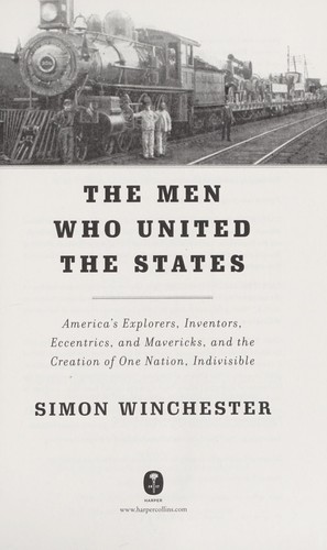 Cover of The men who united the States