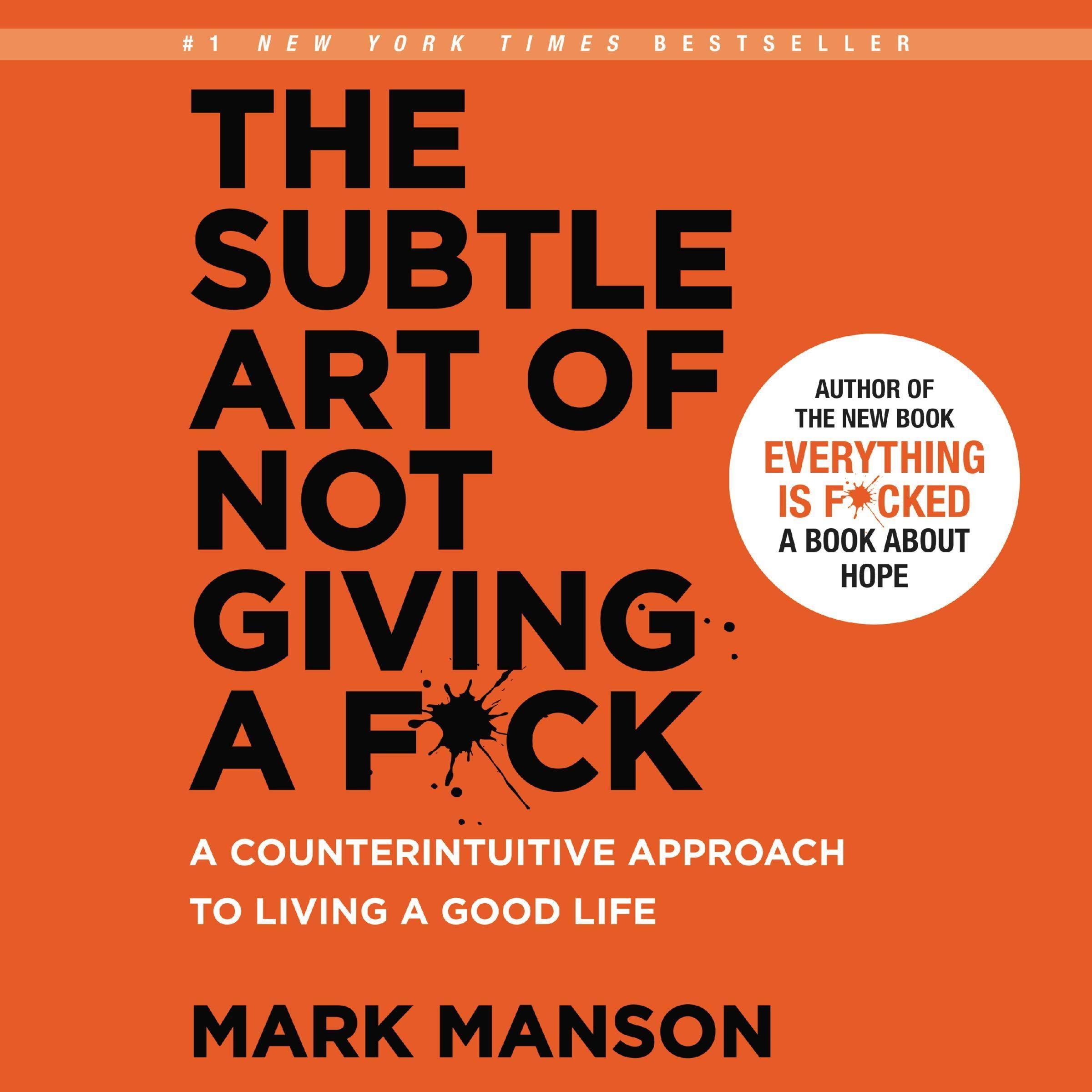 Cover of The Subtle Art of Not Giving a F*ck
