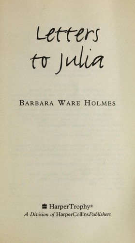 Cover of Letters to Julia