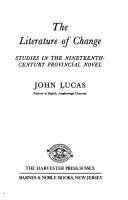 Cover of The literature of change