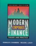 Cover of Modern corporate finance