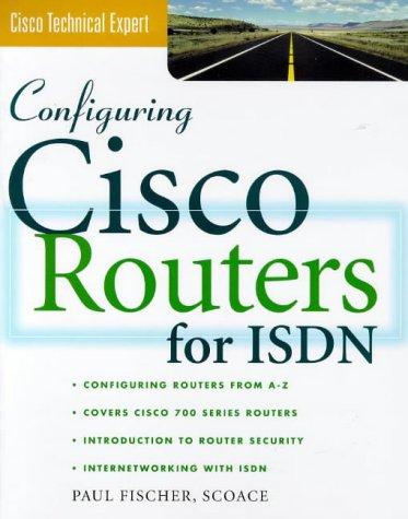 Cover of Configuring Cisco Routers for ISDN
