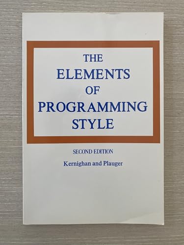 Cover of The Elements of Programming Style