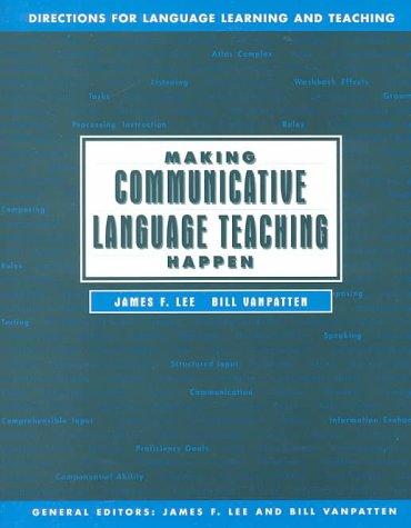 Cover of Making communicative language teaching happen