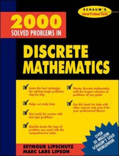 Cover of 2000 Solved Problems in Discrete Mathematics