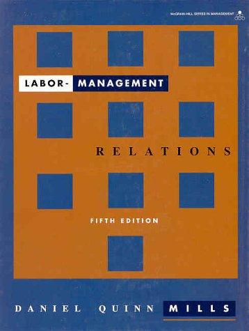 Cover of Labor-management relations