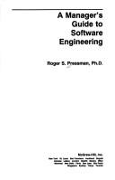 Cover of A manager's guide to software engineering