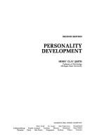 Cover of Personality development