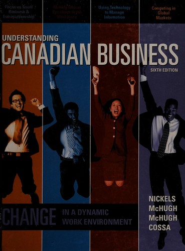 Cover of Understanding Canadian business