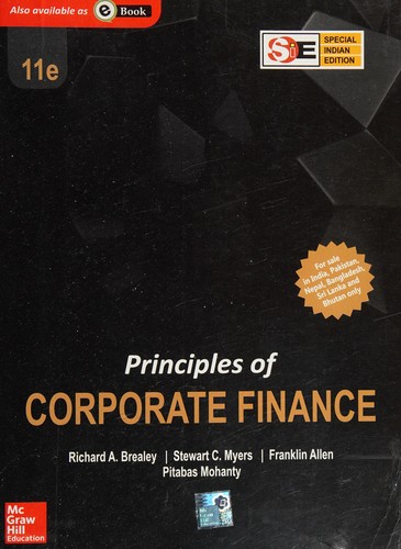 Cover of Principles of Corporate Finance