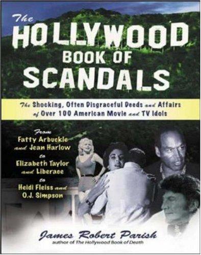 Cover of The Hollywood book of scandals