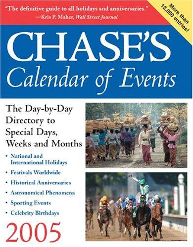 Cover of Chase's Calendar of Events 2005 (Book with CD-ROM) (Chase's Calendar of Events)