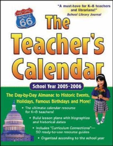 Cover of The Teacher's Calendar School Year 2005-2006 (Teacher's Calendar)