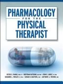 Cover of Pharmacology for the physical therapist