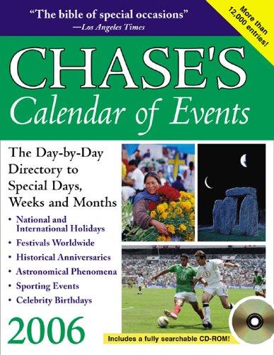 Cover of Chase's Calendar of Events 2006 with CD-ROM (Chase's Calendar of Events)
