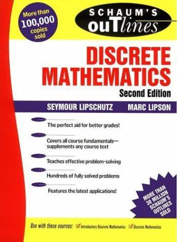 Cover of Schaum's Outline of Discrete Mathematics, 3rd Ed. (Schaum's Outlines)