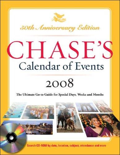 Cover of Chase's Calendar of Events 2008 w/CD-Rom (Chase's Calendar of Events)