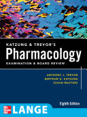 Cover of Katzung & Trevor's Pharmacology Examination and Board Review