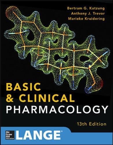 Cover of Basic and Clinical Pharmacology 13 E