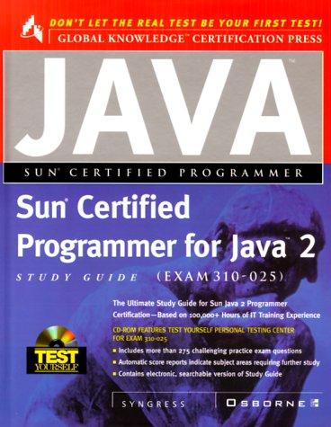 Cover of Sun Certified Programmer for Java 2 Study Guide (Exam 310-025)