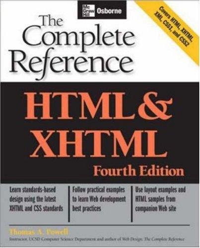 Cover of HTML & XHTML