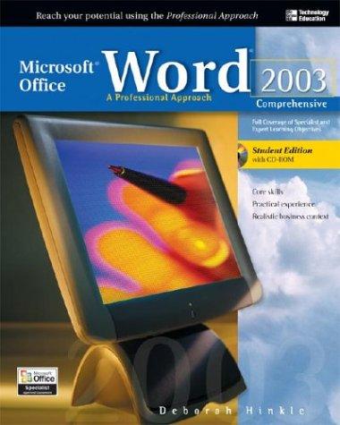 Cover of Microsoft Office Word 2003