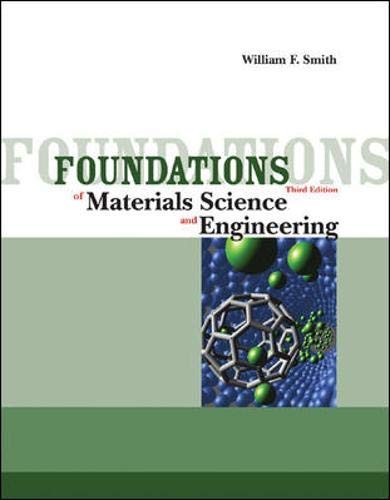Cover of Foundations of materials science and engineering